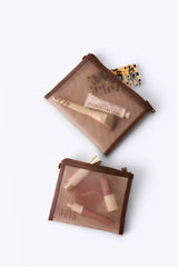 The Mesh Pouch Duo in Maple