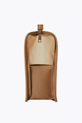 The Makeup Brush Pouch in Camel
