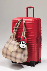The Minnie Mouse Charm Pouch in Black